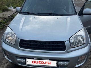 2002 Toyota RAV4 II (XA20), серебристый, 750000 рублей, вид 1