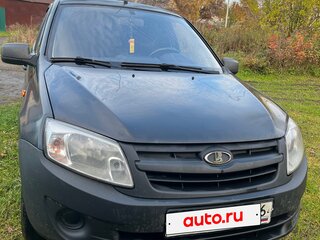 2012 Lada (ВАЗ) Granta I, чёрный, 190000 рублей, вид 3