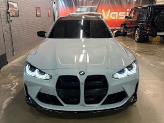 2021 BMW M3 Competition Package VI (G80), серебристый, 6900000 рублей, вид 4