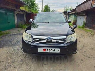 2010 Subaru Forester III, чёрный, 1499999 рублей, вид 3