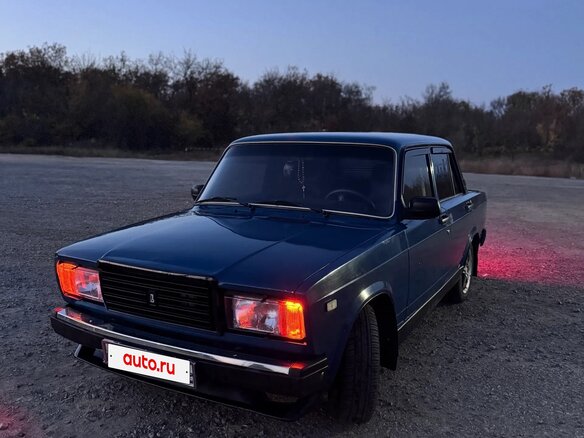 2008 Lada (ВАЗ) 2107, синий, 170000 рублей - вид 9