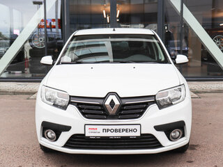 2019 Renault Logan II Рестайлинг, белый, 830000 рублей, вид 2
