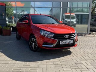 2018 Lada (ВАЗ) Vesta I, красный, 849900 рублей, вид 1