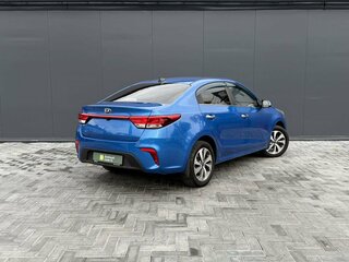 2017 Kia Rio IV, синий, 1290000 рублей, вид 2