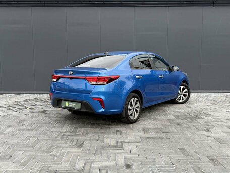 2017 Kia Rio IV, синий, 1290000 рублей, вид 2