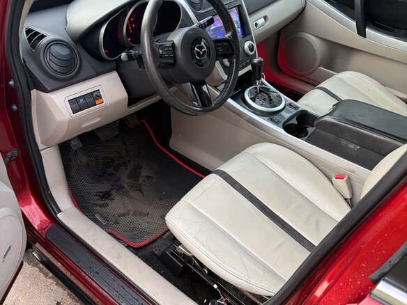 2008 Mazda CX-7 I, красный, 640000 рублей - вид 3