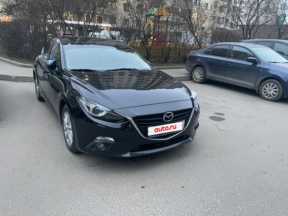 2014 Mazda 3 III (BM), чёрный, 1400000 рублей