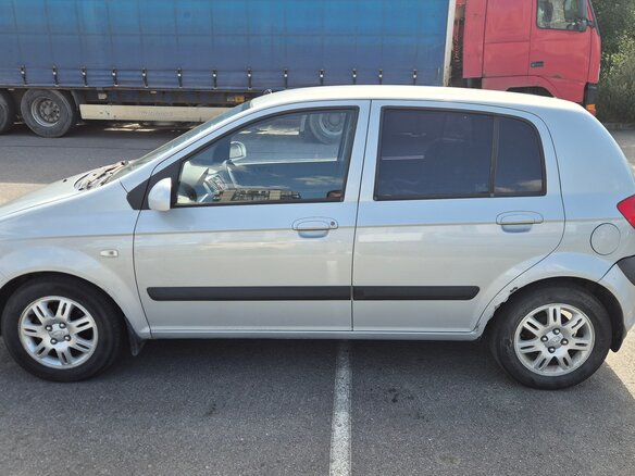 2007 Hyundai Getz I Рестайлинг, серебристый - вид 4