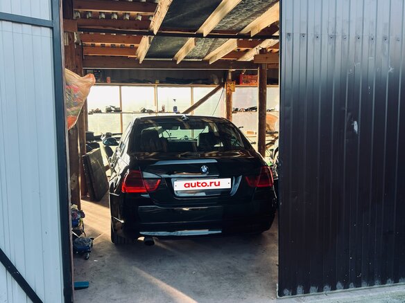 2005 BMW 3 серии 320d V (E90/E91/E92/E93), чёрный, 900000 рублей - вид 7