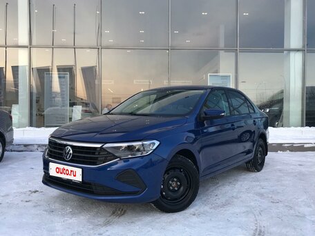 2020 Volkswagen Polo VI, синий, 836000 рублей, вид 1