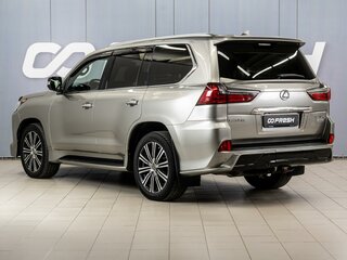 2018 Lexus LX 570 III Рестайлинг 2, серый, 9999999 рублей, вид 2