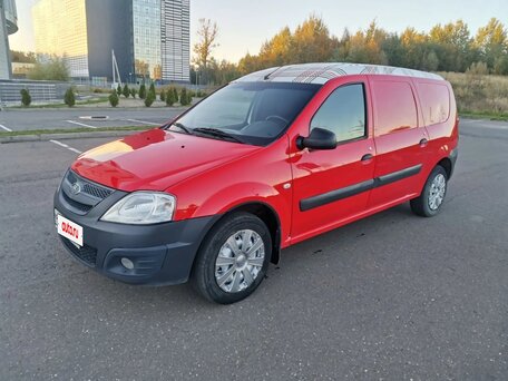 2019 Lada (ВАЗ) Largus I, красный, 550000 рублей, вид 1