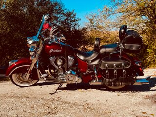 2018 Indian Chief Vintage, красный, 2300000 рублей, вид 4