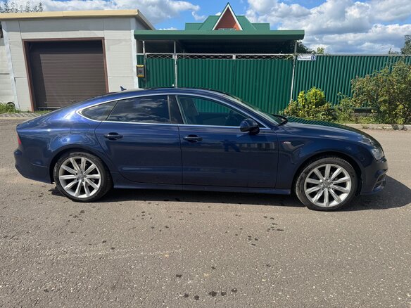 2011 Audi A7 I (4G), синий, 2500000 рублей - вид 6