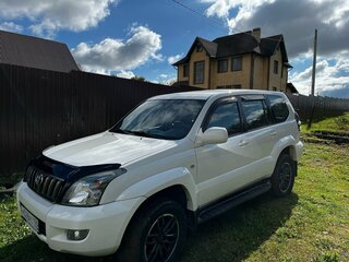 2008 Toyota Land Cruiser Prado 4-speed 120 Series Рестайлинг, белый, 1960000 рублей, вид 1