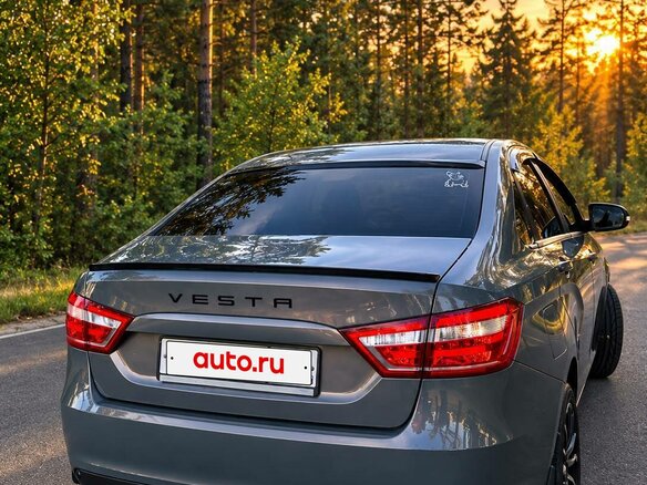 2021 Lada (ВАЗ) Vesta I, серый - вид 2