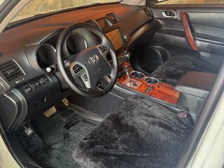 2012 Toyota Highlander II (XU40) Рестайлинг, белый, 1850000 рублей, вид 5