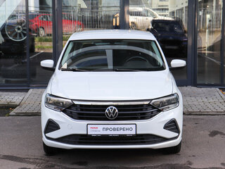 2022 Volkswagen Polo VI, белый, 1825000 рублей, вид 2