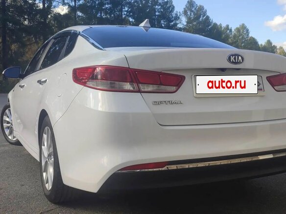 2016 Kia Optima IV, белый