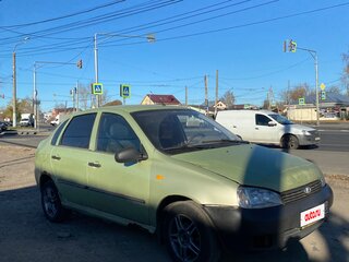 2006 Lada (ВАЗ) Kalina I, зелёный, 63500 рублей, вид 2