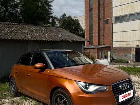 2014 Audi A1 I (8X), оранжевый, 820000 рублей, вид 2