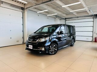 2015 Honda Stepwgn Spada V, чёрный, 1849000 рублей, вид 1