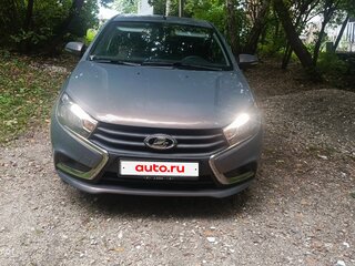 2018 Lada (ВАЗ) Vesta I, серый, 799000 рублей, вид 3