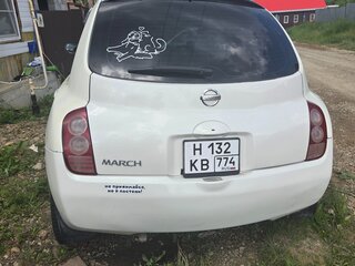 2002 Nissan March III (K12), белый, 190000 рублей, вид 3