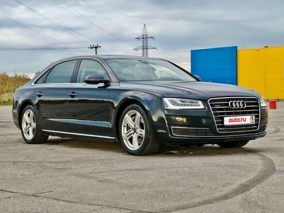 2015 Audi A8 III (D4) Рестайлинг, чёрный, 2200000 рублей - вид 6
