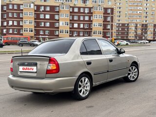 2007 Hyundai Accent ТагАЗ II, бежевый, 325000 рублей, вид 3