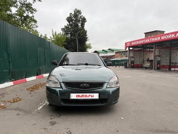 2011 Lada (ВАЗ) Priora I, зелёный - вид 1