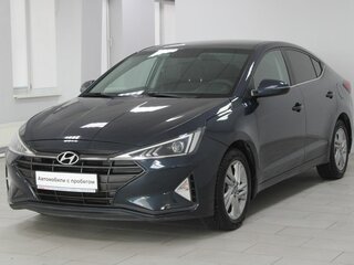 2019 Hyundai Elantra VI (AD) Рестайлинг, синий, 1589900 рублей, вид 3