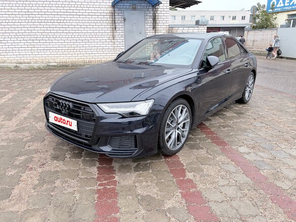 2018 Audi A6 55 TFSI V (C8), синий, 2835000 рублей