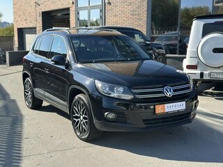2012 Volkswagen Tiguan I Рестайлинг, чёрный, 1300000 рублей, вид 1