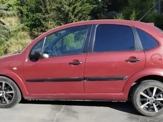 2005 Citroen C3 SensoDrive I Рестайлинг, красный, 280000 рублей, вид 4