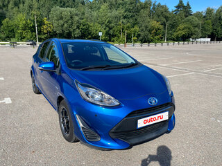 2018 Toyota Aqua I Рестайлинг 2, синий, 1320000 рублей, вид 2