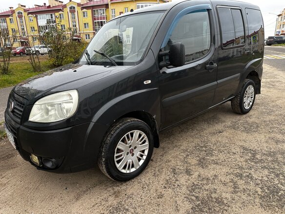 2010 Fiat Doblo I Рестайлинг, чёрный - вид 6