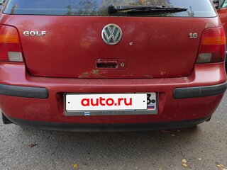 1999 Volkswagen Golf IV, красный, 240000 рублей, вид 3