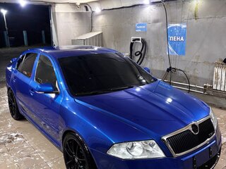 2006 Skoda Octavia RS II, синий, 750000 рублей, вид 3