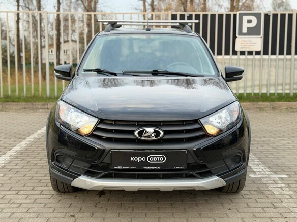 2024 Lada (ВАЗ) Granta Cross I Рестайлинг, чёрный, 914000 рублей - вид 1