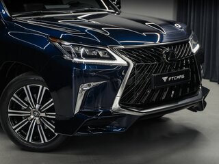 2018 Lexus LX 570 III Рестайлинг 2, синий, 10794000 рублей, вид 4