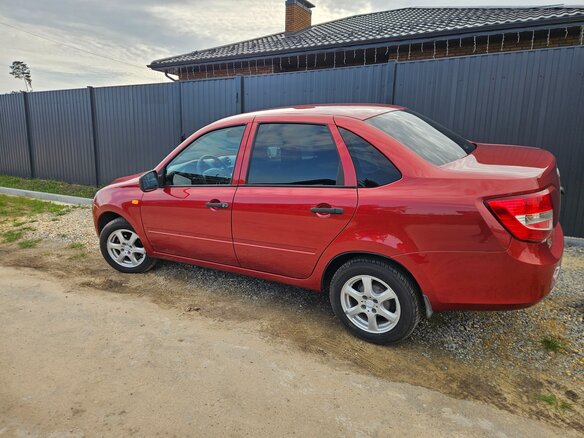 2012 Lada (ВАЗ) Granta I, серебристый, 490000 рублей - вид 21