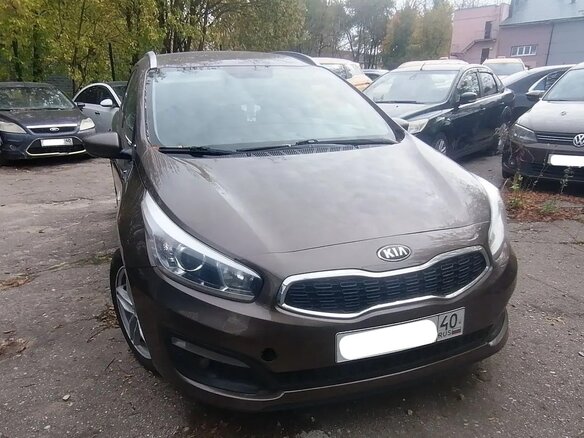 2018 Kia Ceed II Рестайлинг, коричневый, 783333 рублей - вид 1