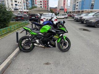 2018 Kawasaki Ninja 650, зелёный, 750000 рублей, вид 1