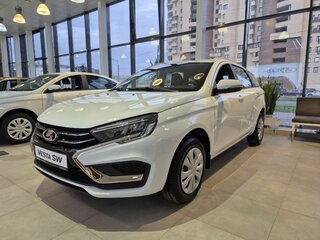 2026 Lada (ВАЗ) Vesta SW I Рестайлинг (NG), белый, 1910000 рублей, вид 1