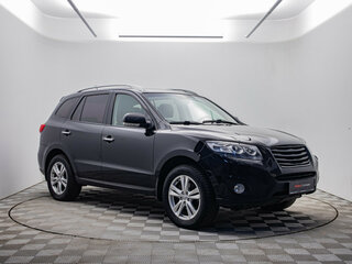 2011 Hyundai Santa Fe II Рестайлинг, чёрный, 1180000 рублей, вид 3
