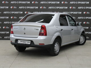 2013 Renault Logan I Рестайлинг, серый, 498000 рублей, вид 3