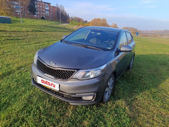 2017 Kia Rio III Рестайлинг, серый, 1269000 рублей - вид 7