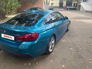 2018 BMW 4 серии Gran Coupe 430i xDrive F32/F33/F36 Рестайлинг, синий, 2570000 рублей, вид 4