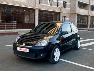 2007 Ford Fiesta Mk5, чёрный, 430000 рублей, вид 1